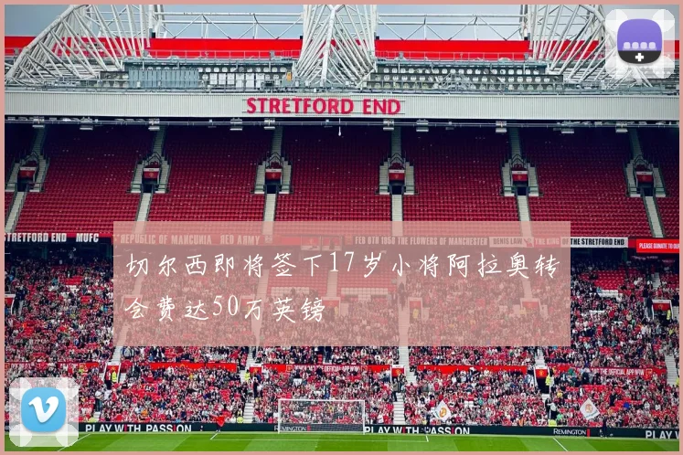 切尔西即将签下17岁小将阿拉奥转会费达50万英镑